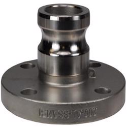 200-AL-SSANSI Dixon® Cam & Groove Adapter x 150# ANSI Flange 200-AL-SSANSI Cam & Groove Adapter x 150# ANSI Flange